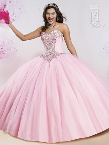 pink princess quinceanera dresses