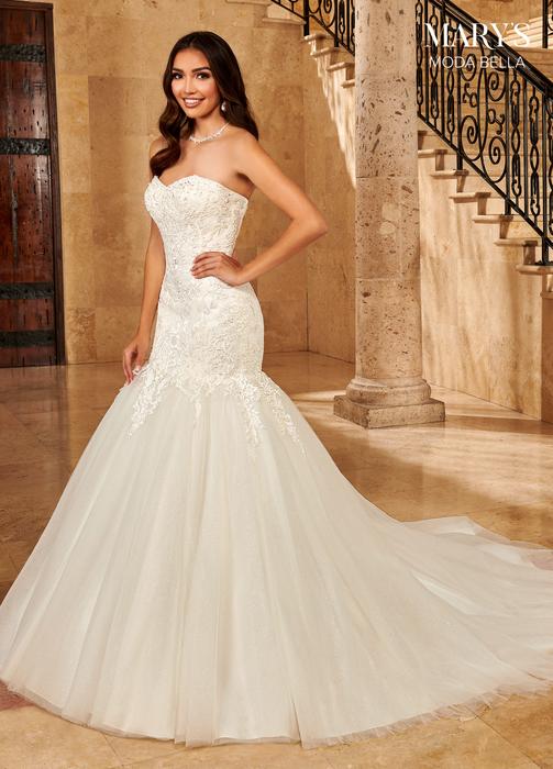 Mary's Bridal MB6093 - Strapless Sweetheart Neckline Bridal Gown – Couture  Candy