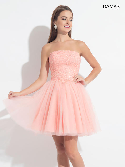 light pink dama dresses