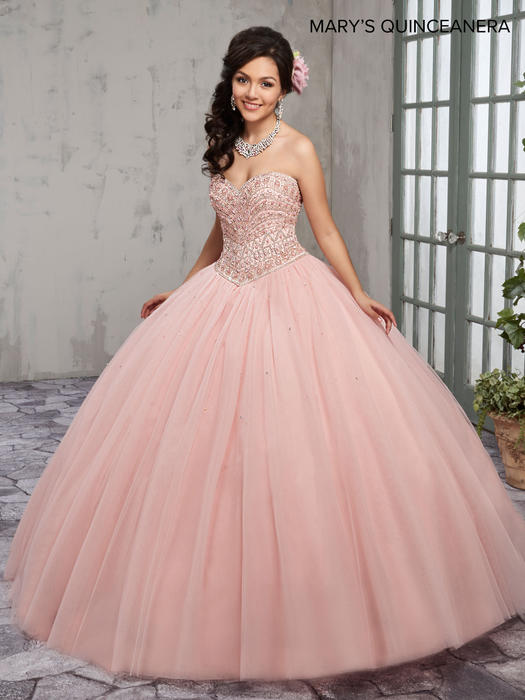 blush pink and gold quinceanera dresses