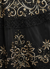 EW119119 Black/Gold detail