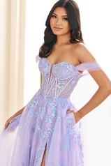 EW36217 Lilac/Light Blue detail