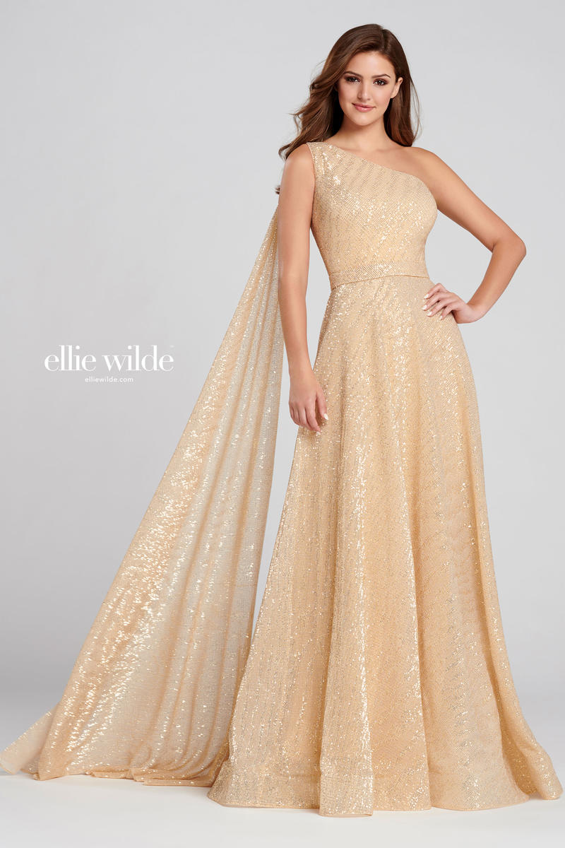 ellie wilde gold dress