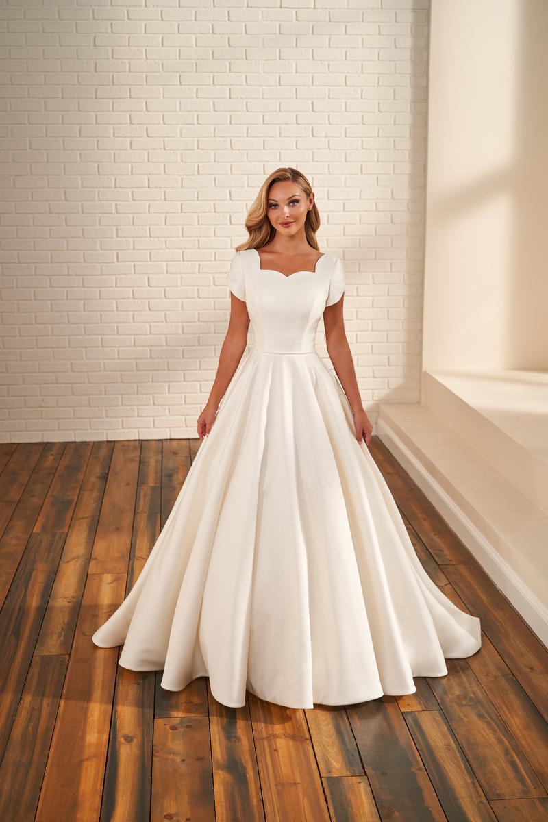 Martin Thornburg Bridal MOD221 Totally Modest WEDDING dresses, BRIDESMAID u0026  PROM dresses w/ sleeves
