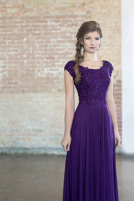 purple modest prom dresses PS21208M Modest Prom Dress Lilac size 10