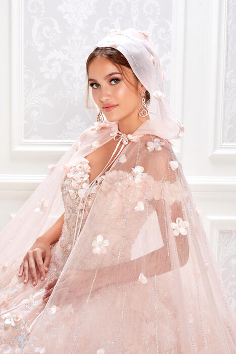 Tulle Cloak Only-Dress not included