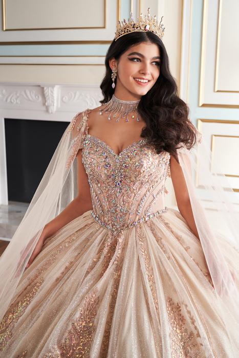 WHEN YOU PUT ON A PRINCESA GOWN YOU INSTANTLY FEEL THAT THIS DRESS IS LIKE NO OT PR30173CAPE