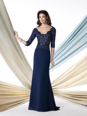 213978 Navy Blue/Nude front