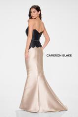 CB206 Black/Champagne back