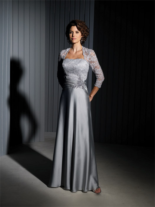 Custom Size Cap Sleeve Lace Bodice Bridesmaid Dress - Ever-Pretty UK