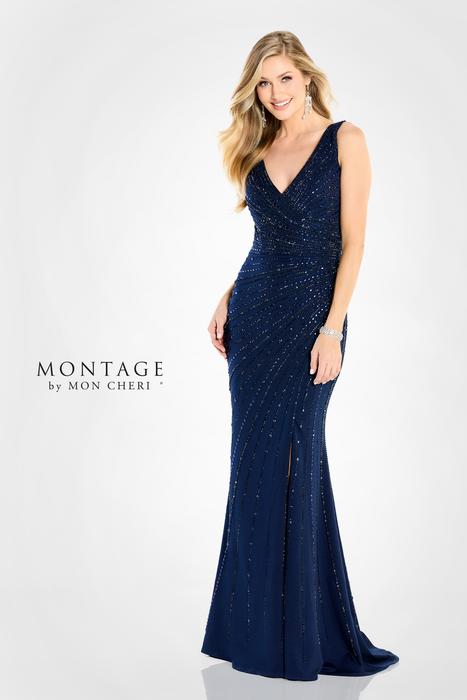 Montage by Mon Cheri designer Ivonne Dome designs this special occasion line wit M2211