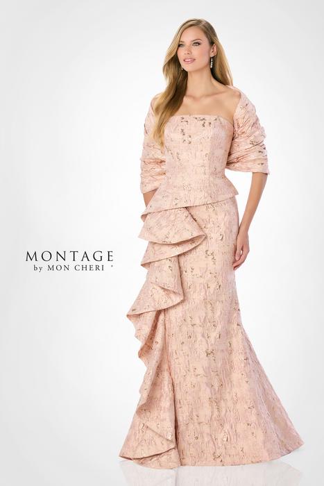 Montage by Mon Cheri designer Ivonne Dome designs this special occasion line wit M2225