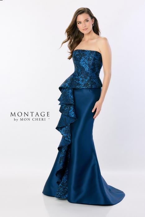 Montage by Mon Cheri designer Ivonne Dome designs this special occasion line wit M2228