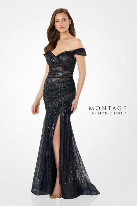 Montage by Mon Cheri designer Ivonne Dome designs this special occasion line wit M2240