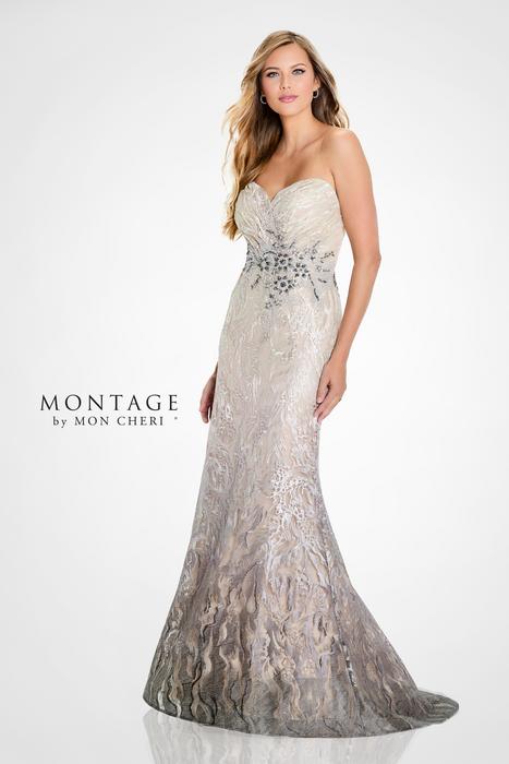 Montage by Mon Cheri designer Ivonne Dome designs this special occasion line wit M523