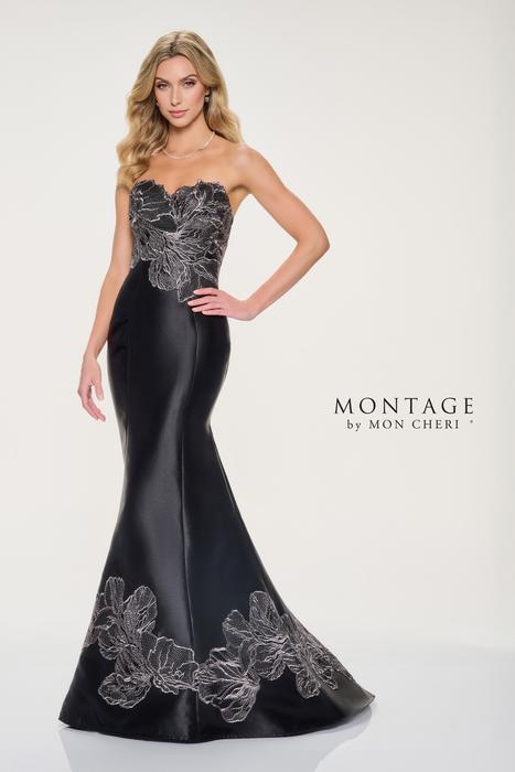 Montage by Mon Cheri designer Ivonne Dome designs this special occasion line wit M841