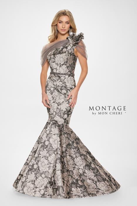 Montage by Mon Cheri designer Ivonne Dome designs this special occasion line wit M853