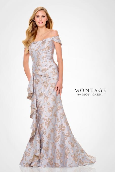 Montage by Mon Cheri designer Ivonne Dome designs this special occasion line wit M905