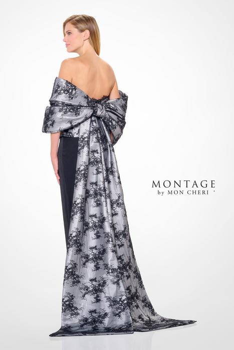 Montage by Mon Cheri designer Ivonne Dome designs this special occasion line wit M908