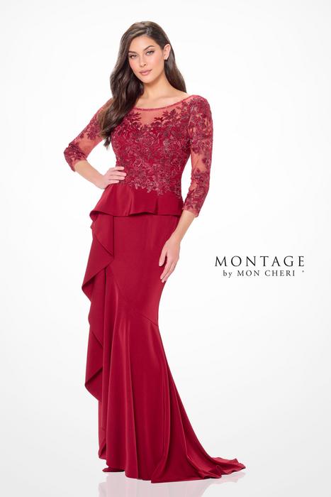 Montage by Mon Cheri designer Ivonne Dome designs this special occasion line wit M914