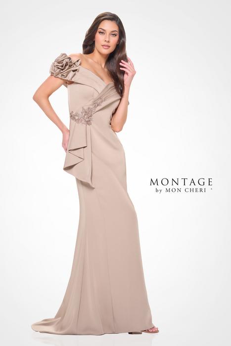 Montage by Mon Cheri designer Ivonne Dome designs this special occasion line wit M915