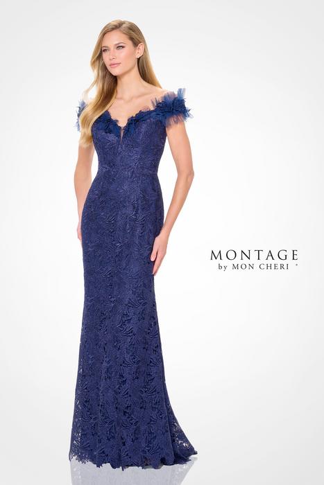 Montage by Mon Cheri designer Ivonne Dome designs this special occasion line wit M917