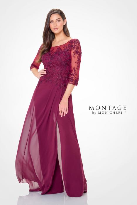 Montage by Mon Cheri designer Ivonne Dome designs this special occasion line wit M918