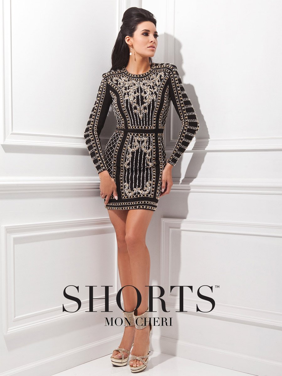 evening wear shorts