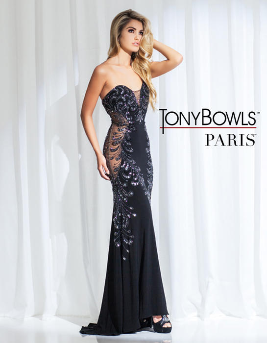 tiered lace column dress Alaina Dress in Deep Sea Lace main image 1