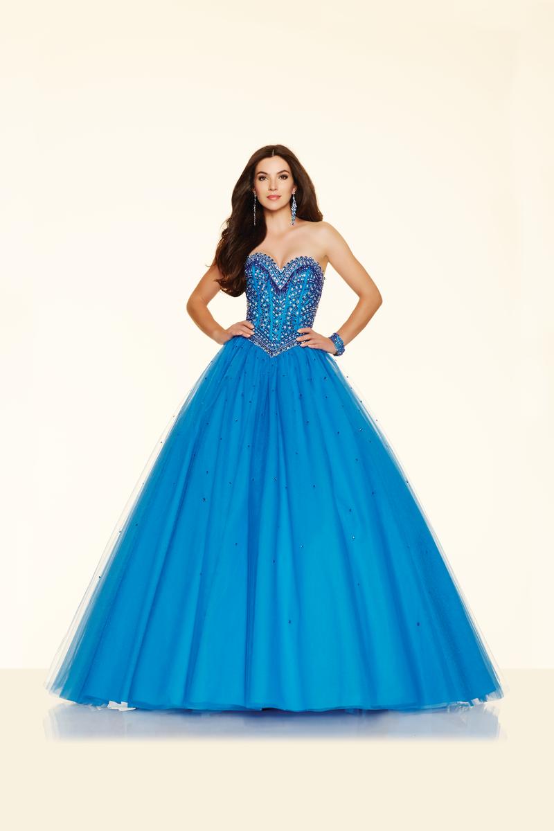 Mori Lee Blue Prom Dress