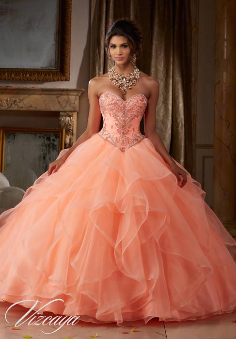 open lace back dress Rachel Allan MQ1108