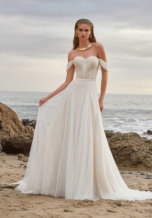 Nola Grey Margo Dress - Bridal Slip at Victoria Lou Bridal