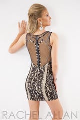 2815 Black/Nude back