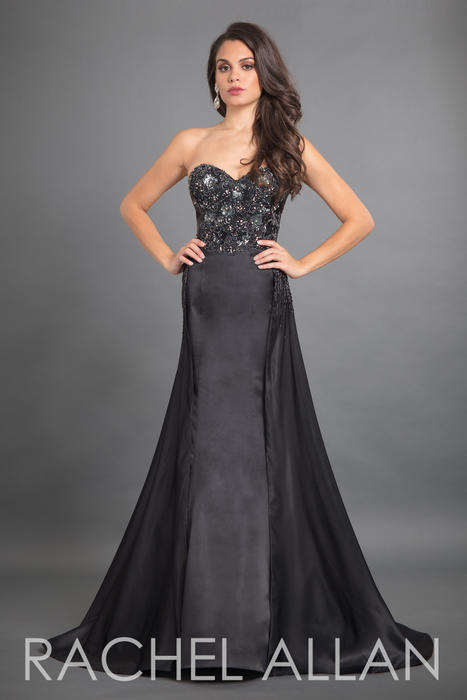 Rachel Allen Prom Dress Gray