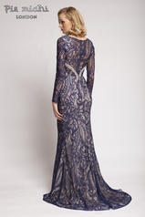 1657 Navy/Nude back