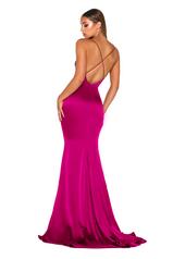 Dana_Gown Deep Red back