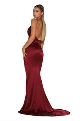 Hugo_Gown Red back