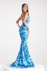 PS22538 Blue Turquoise back