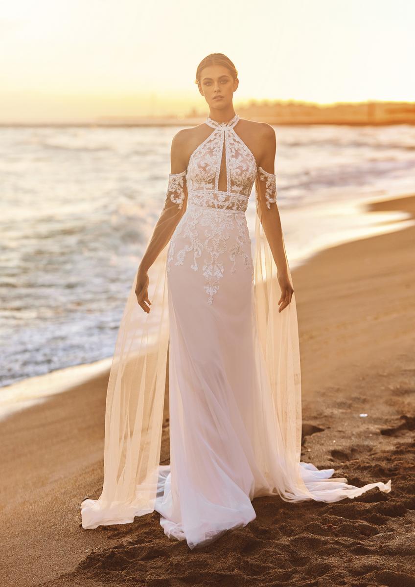 Pronovias Bridal Nala - Beaded & Glitter Tulle Gown