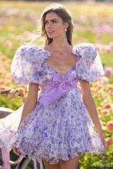 56383 Lilac Print front