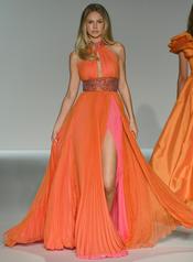 57237 Orange/Bright Pink front