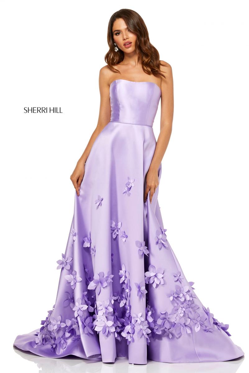 sherri hill lilac dress