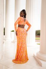 1094 Orange Hot Pink back