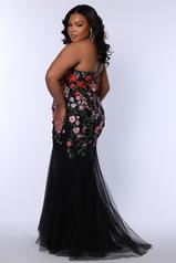 SC7408 Black Floral back