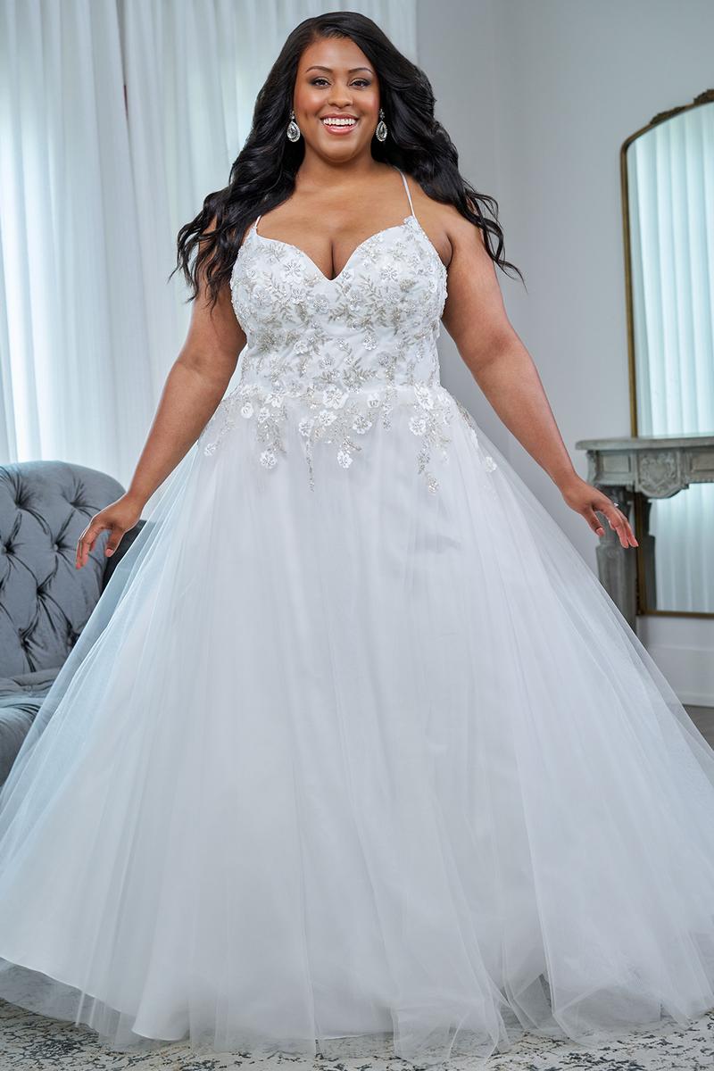 Sydney's Closet Plus Size Bridal SC5345