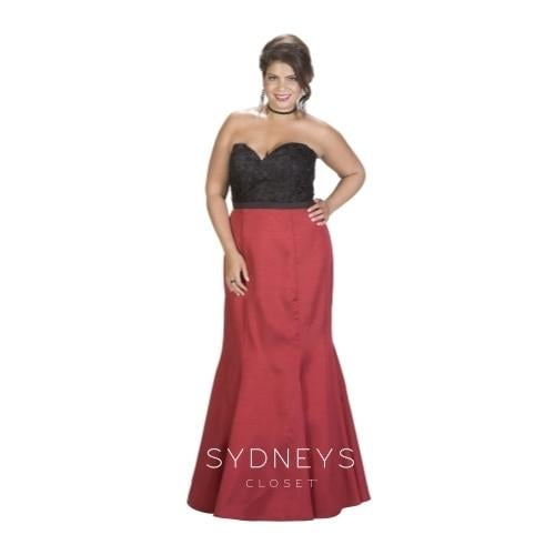 Sydney's Closet Plus Size Prom SC7216