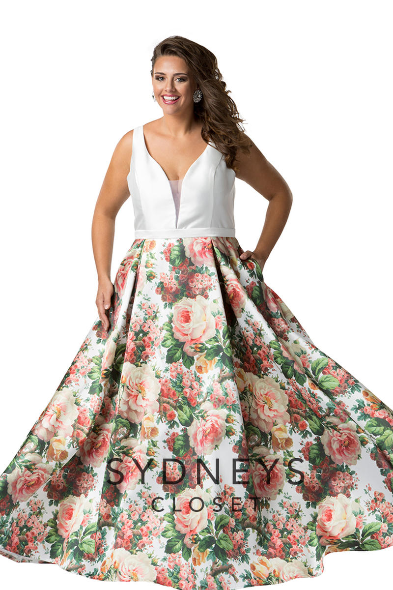 plus size prom dresses in mass Sydney's Closet Plus Size Prom