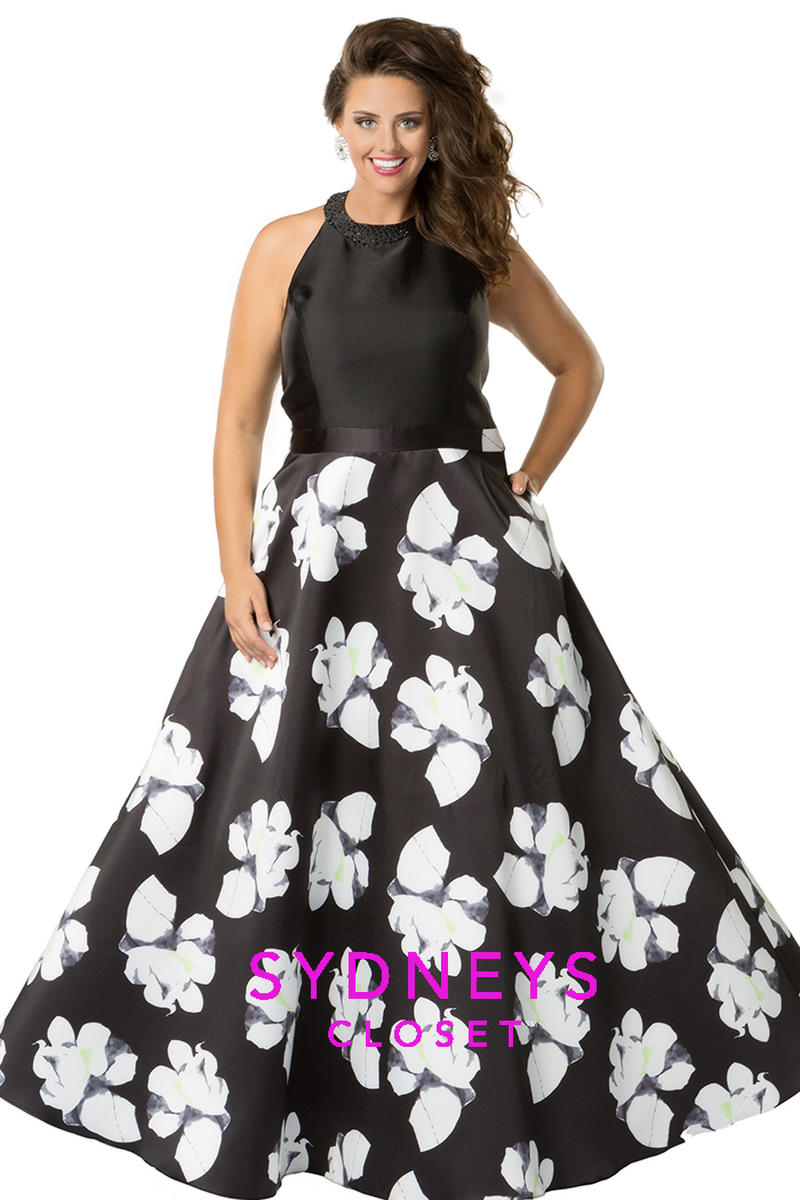 plus size prom dresses in mass Sydney's Closet Plus Size Prom