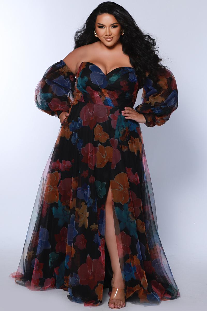 Sydney's Closet Plus Size Prom SC7386