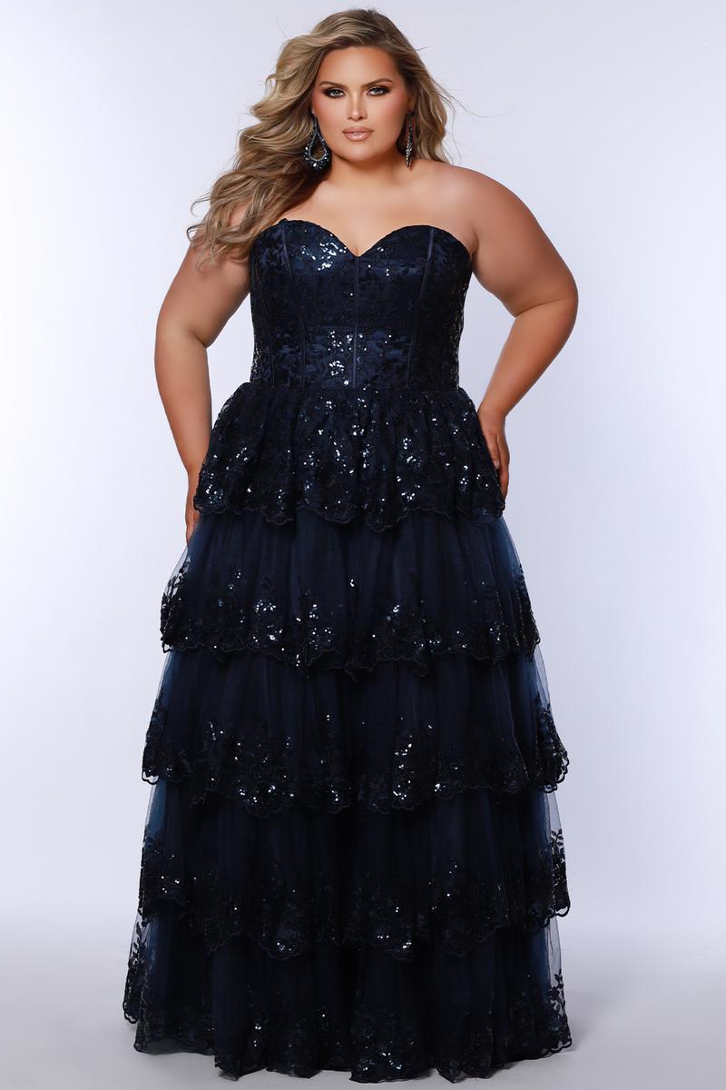 Sydney's Closet Plus Size Prom SC7398